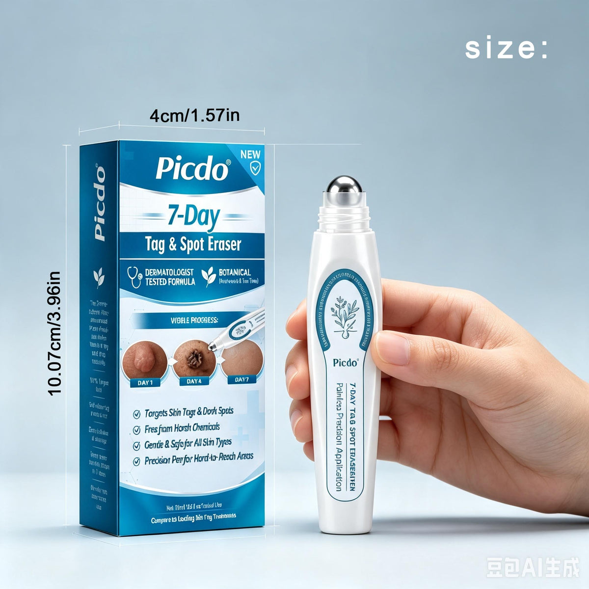 đĽlinuxlist⢠Botanical Spot & Tag Precision Roll Pen⢠Botanical Spot & Tag Precision Roll Pen