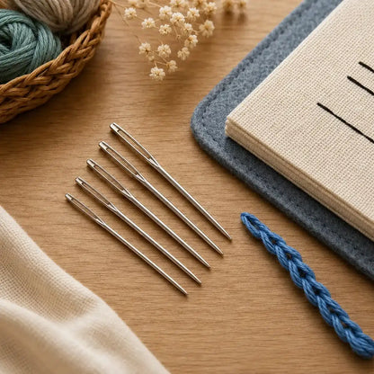 Complete Sewing Learning Set – Embroidery Starter Kit