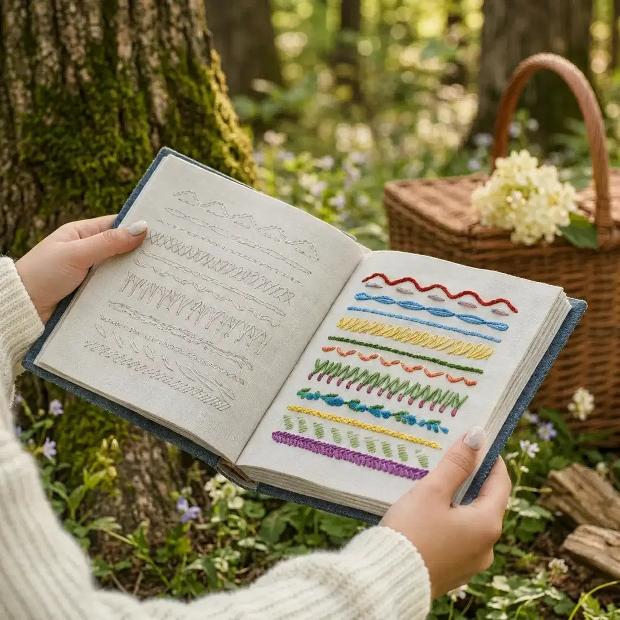 Complete Sewing Learning Set – Embroidery Starter Kit