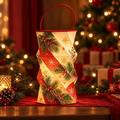 👻🔥Unfold the Glow — Portable Rotating Lantern