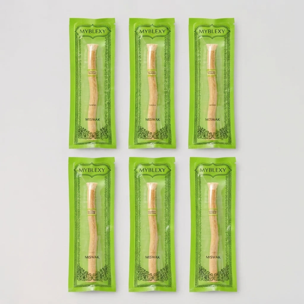 Miswak Sticks – Natural Toothbrush for Whiter Teeth & Fresh Breath
