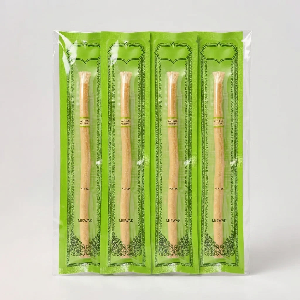 Miswak Sticks – Natural Toothbrush for Whiter Teeth & Fresh Breath