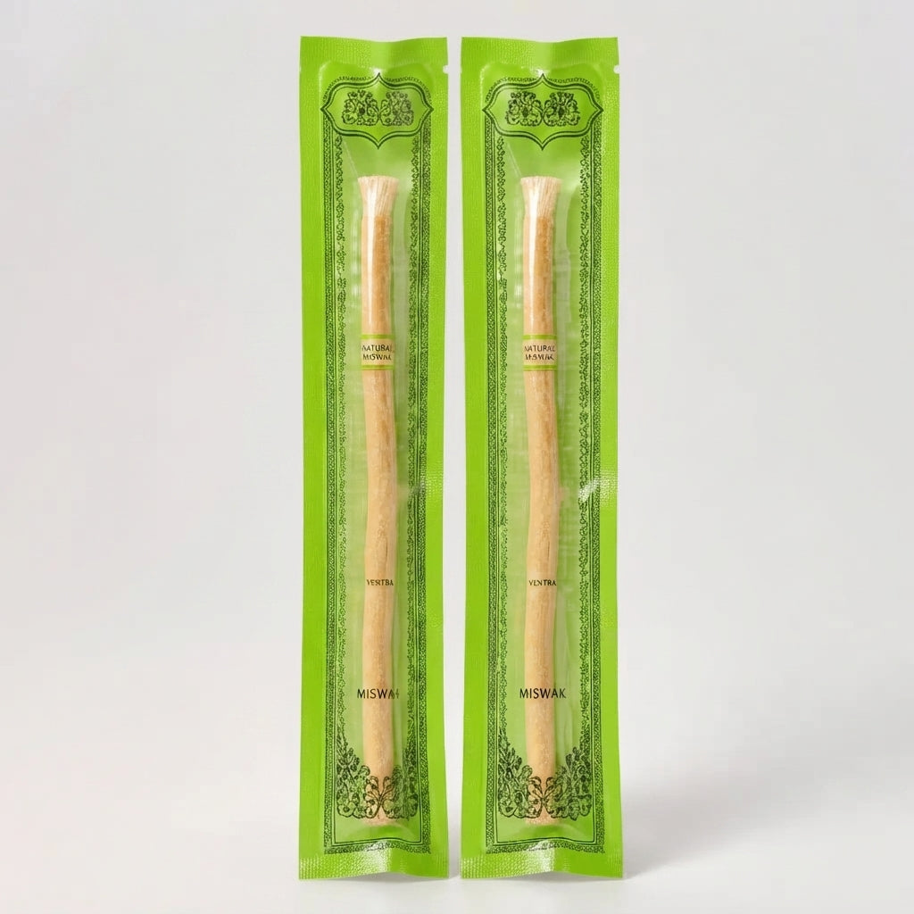 Miswak Sticks – Natural Toothbrush for Whiter Teeth & Fresh Breath