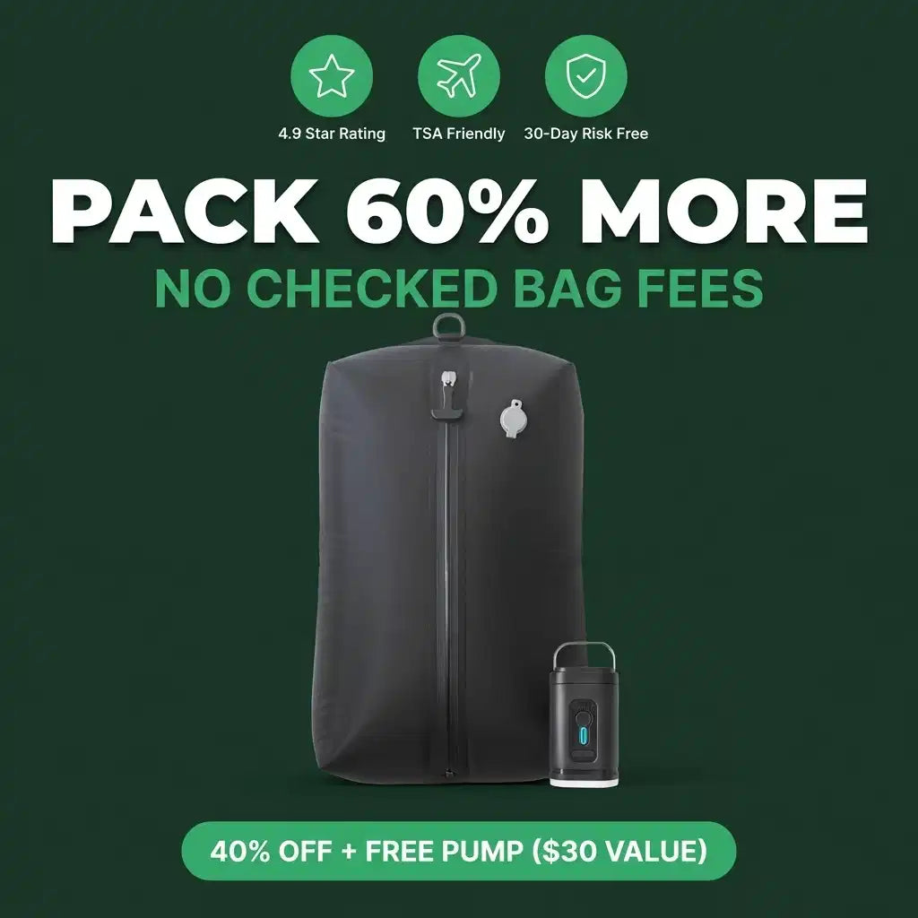 linuxlist™ Pro Vacuum Bag with PocketPump